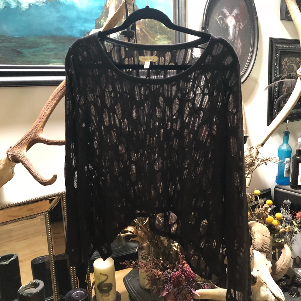 Sheer crop top